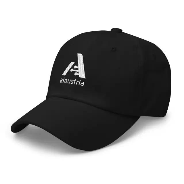 Black AI Austria unisex classic cap